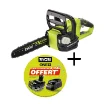 Ryobi 18V One+ Brushless Chainsaw OCS1830 - 30cm Guide - 4.0Ah Battery and Charger product image