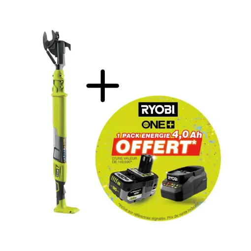 Ryobi One+ 18V Pruning Shears OLP1832BX - 4.0Ah Battery and Charger product image