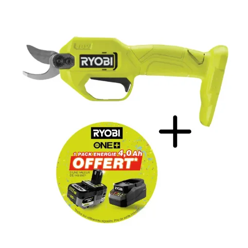 Ryobi 18V One+ Pruner RY18SCA - 4.0Ah Battery and Charger product image