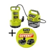 Ryobi 18V One+ RY18SPA Drainage Pump - 4200 L/H - 4.0Ah Battery and Charger product image