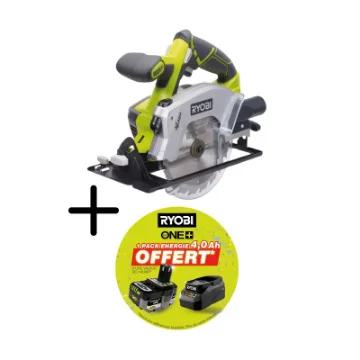 Ryobi 18V One+ Circular Saw RWSL1801M - 150 Mm Diameter - 4.0Ah Battery and Charger product image