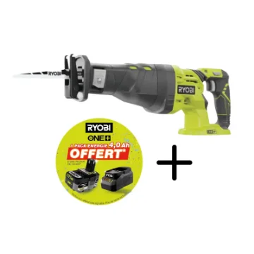 Ryobi 18V One+ Reciprocating Saw R18RS - 4.0Ah Battery and Charger product image