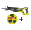 Ryobi 18V One+ Brushless Reciprocating Saw RRS18BL - 4.0Ah Battery and Charger product image