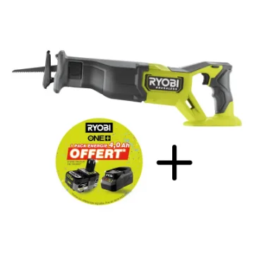 Ryobi 18V One+ Brushless Reciprocating Saw RRS18BL - 4.0Ah Battery and Charger product image