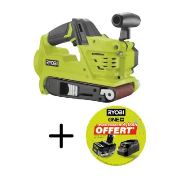 Ryobi 18V One+ R18BS 75 Mm Belt Sander - 4.0Ah Battery and Charger product image