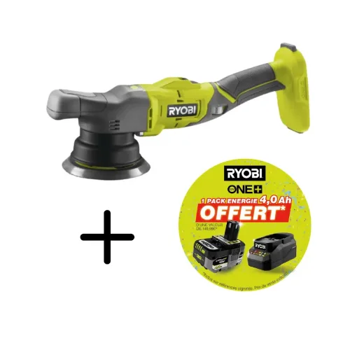Ryobi 18V One+ R18P Polisher - 4.0Ah Battery and Charger product image