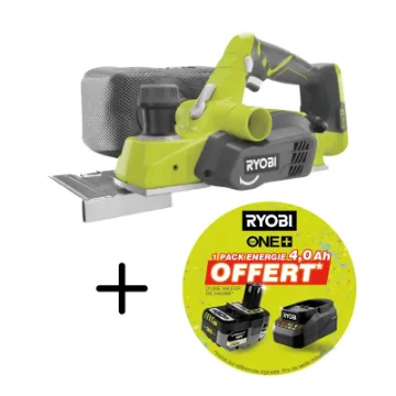 Ryobi 18V One+ R18PL Planer - 82mm - 4.0Ah Battery and Charger product image