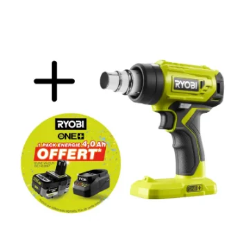 Ryobi 18V One+ R18HG Hot Air Gun - 4.0Ah Battery and Charger product image