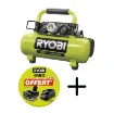 Ryobi 18V One+ R18AC Tank Compressor - 4L - 4.0Ah Battery and Charger product image