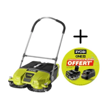Ryobi 18V One+ Motorised Sweeper R18sw3 - 533 Mm - 4.0Ah Battery and Charger product image