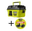 Ryobi 18V One+ Workshop Vacuum RV1811 - 11L - 4.0Ah Battery and Charger product image