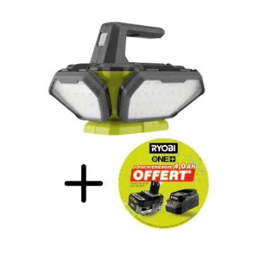 Ryobi 18V One+ R18l360 360° Led Lamp - 4.0Ah Battery and Charger product image