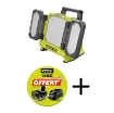 Ryobi 18V One+ RLP18 Triple Led Light Panel - 3000 Lumens - 4.0Ah Battery and Charger product image