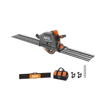 [Never Used] Aeg 18V Brushless Plunge Saw - 152 Cm Guide Rail - Without Battery or Charger - BKS18PBL-0 product image